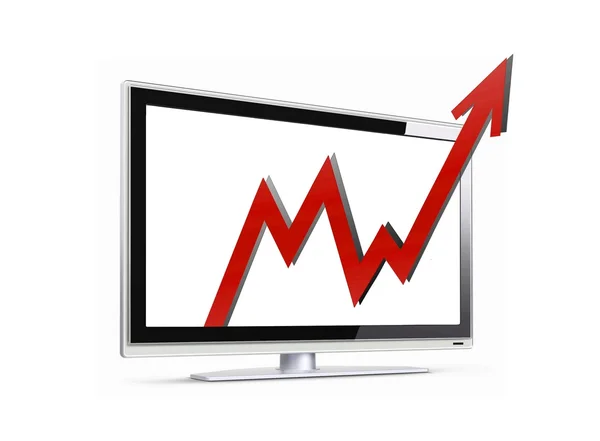 Sales arrow up — Stock Photo, Image
