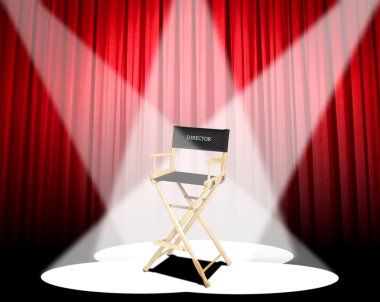 Director's chair clipart