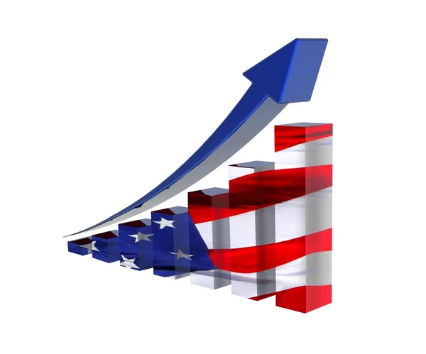 Estatística da América — Fotografia de Stock