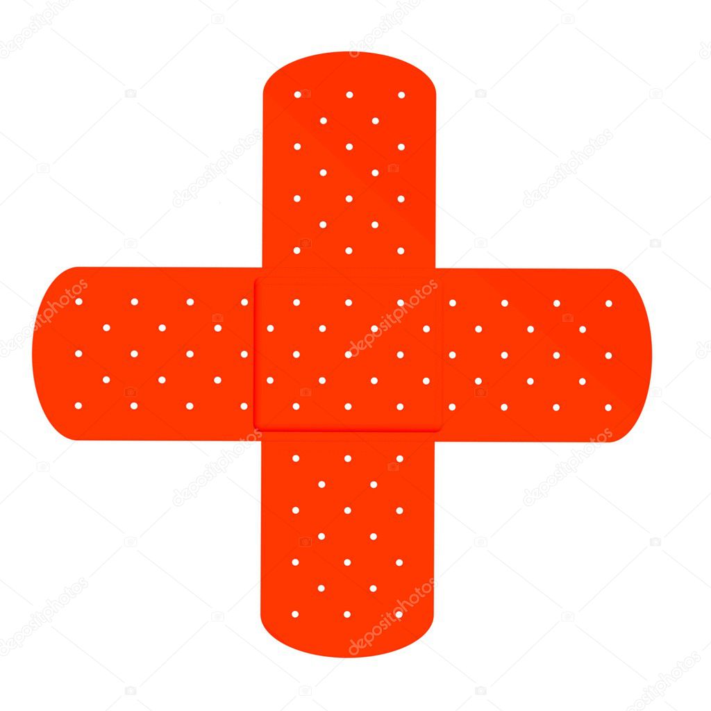 Band aid cross