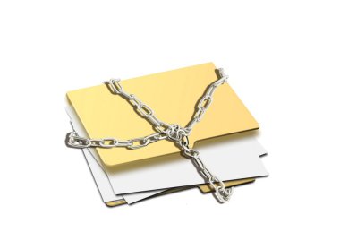 Security folder clipart