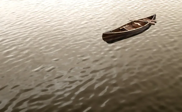 카누 floatting — 스톡 사진