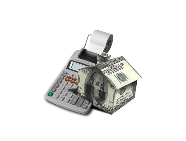 Kalkulator kredytów hipotecznych — Zdjęcie stockowe