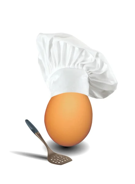 Chef de huevo — Foto de Stock
