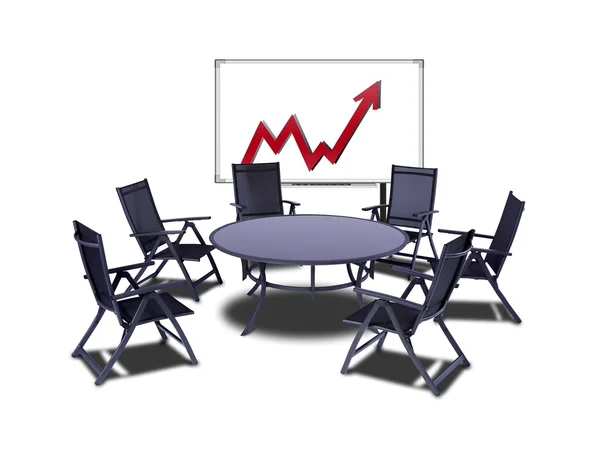 Meeting table — Stockfoto