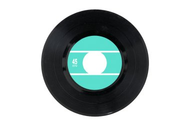 45 RPM Vinyl record clipart