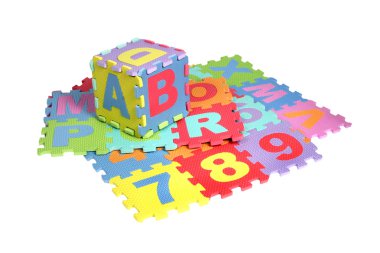 Puzzle mats clipart