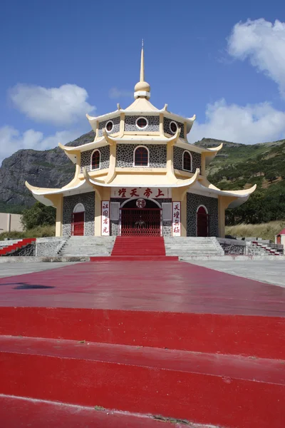 stock image Thien Thane, a pagoda in Port Louis, Mauritius