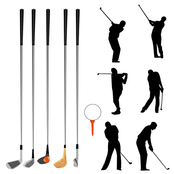 stock vector Golf collection