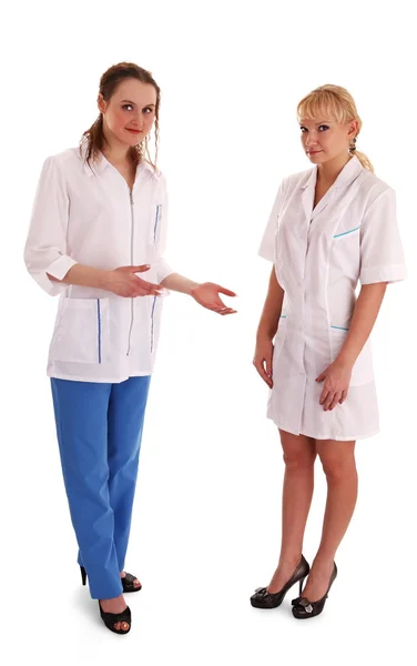 Arzt und Krankenschwester — Stockfoto