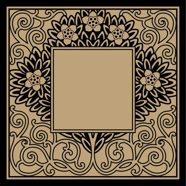 Árbol floreciente decorativo — Archivo Imágenes Vectoriales