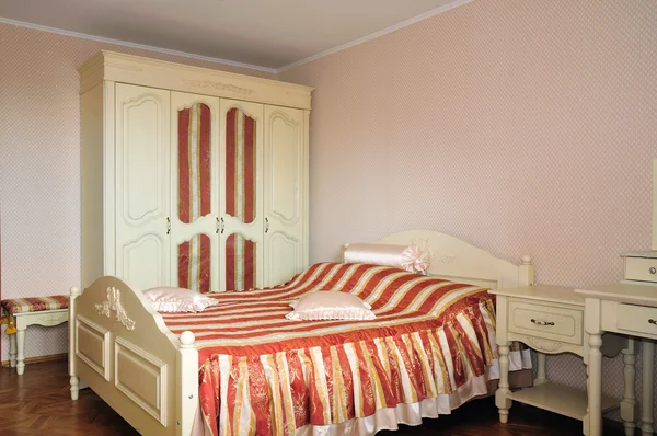 寝室のインテリア ロイヤリティフリーのストック画像