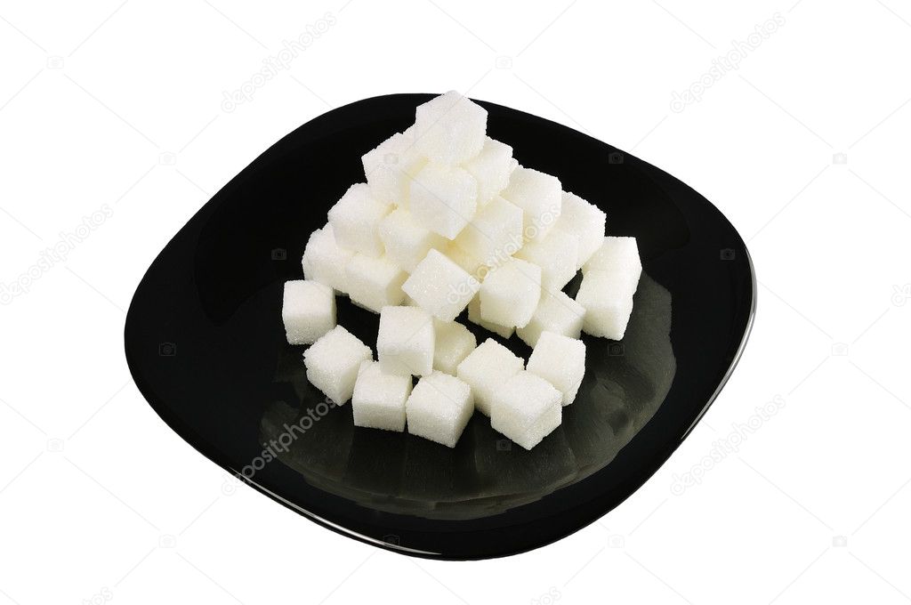 The destroyed pyramid of sugar