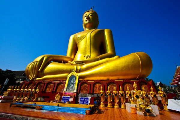 Złoty Budda duży — Zdjęcie stockowe
