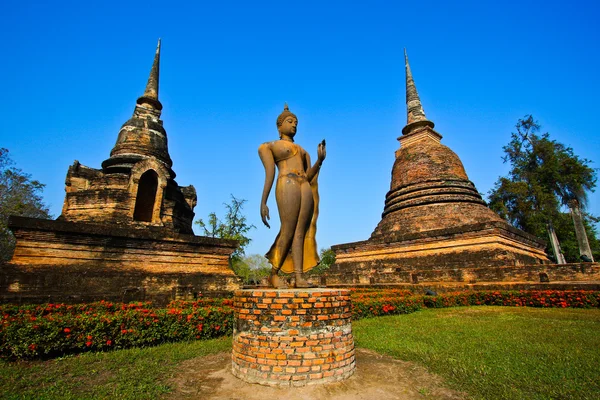 Sukhothai kutsal tapınak — Stok fotoğraf
