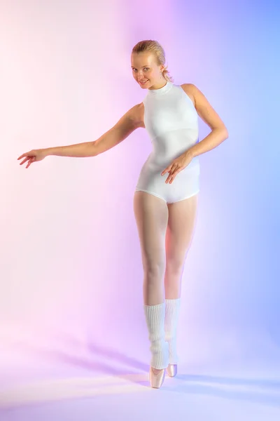 Próba, a balerina — Stock Fotó