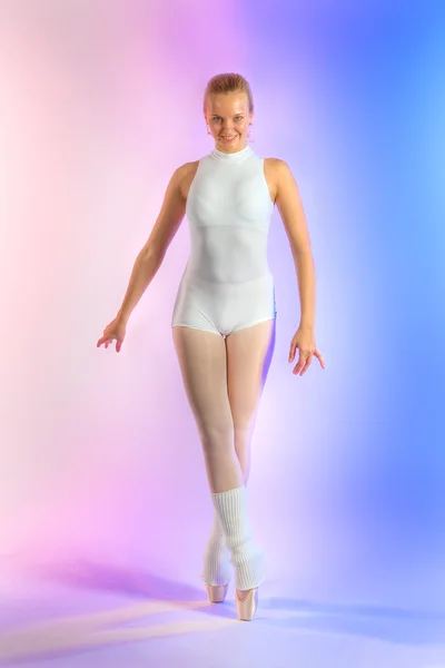 Próba, a balerina — Stock Fotó
