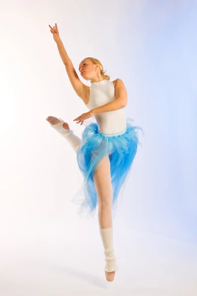 芭蕾舞演员的排练 — 图库照片