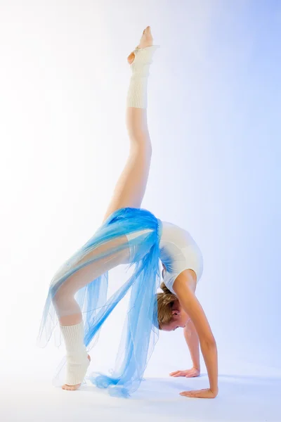 Rehearsal of the ballerina — Stock Photo, Image