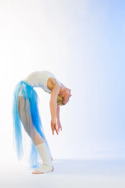 Репетиція балерини — стокове фото