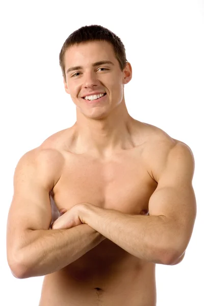 The beautiful young man — Stock Photo, Image