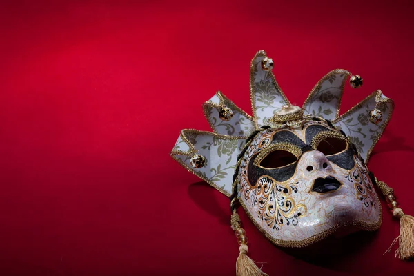 Багато прикрашений карнавальні маски — стокове фото