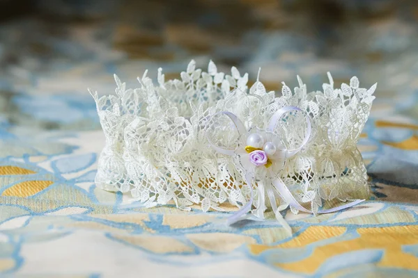Подвязка невесты — стоковое фото