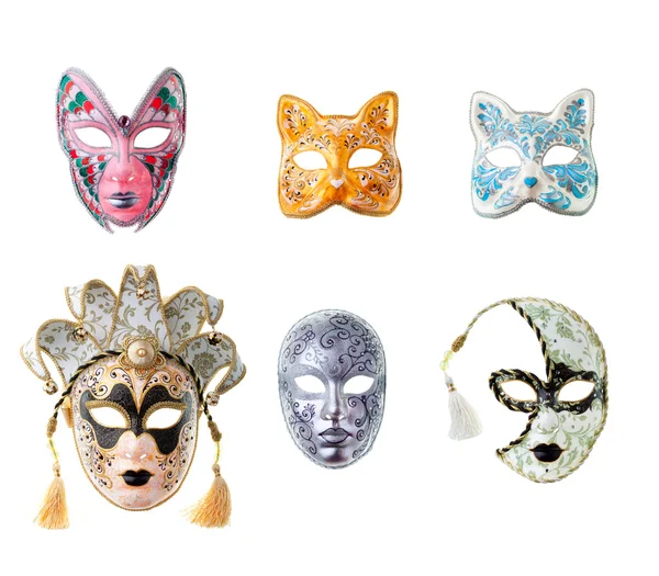 Venetianska masker — Stockfoto