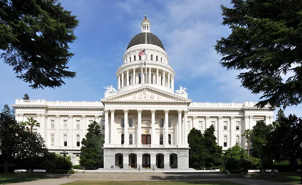 Edificio del Capitolio Estatal de California — Foto de Stock