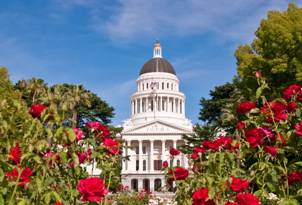 加利福尼亚州议会大厦 图库图片