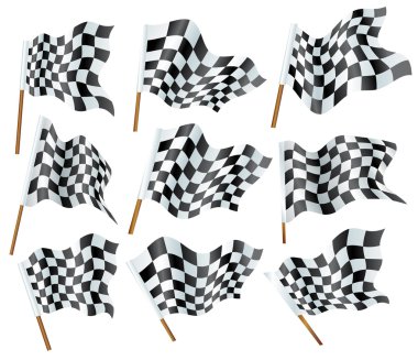 Flags formula clipart