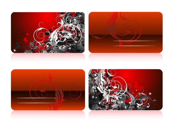 Cards — Stock Vector