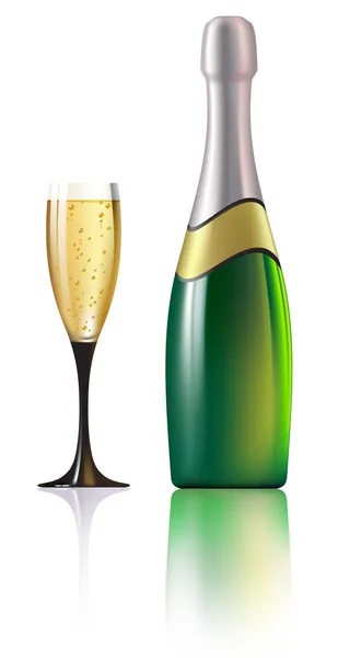 Champagne — Image vectorielle