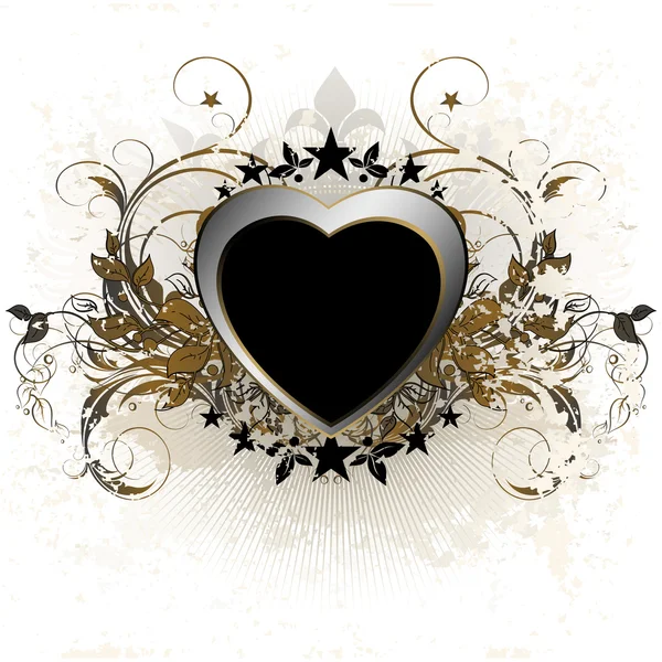 Corazón decorativo — Archivo Imágenes Vectoriales