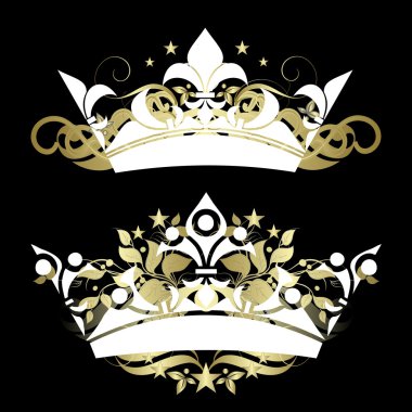 Ornate crown clipart