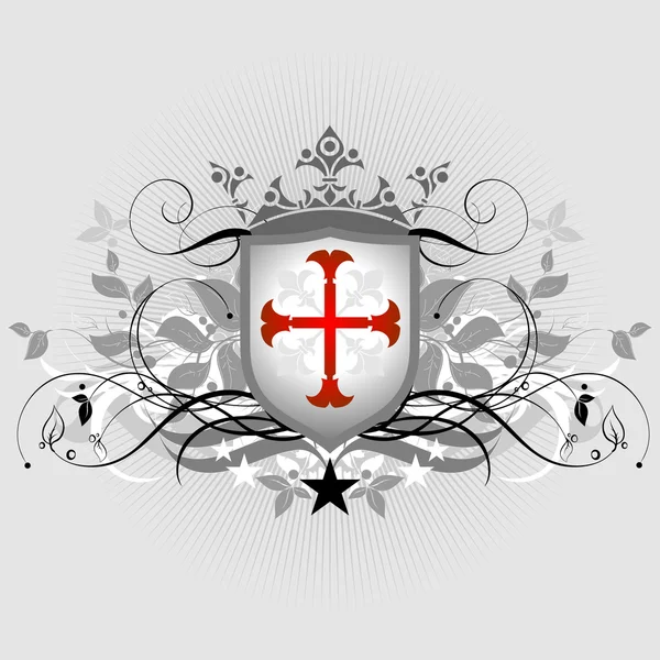 Декоративні щит — стоковий вектор
