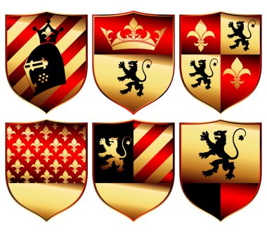 Medieval set clipart