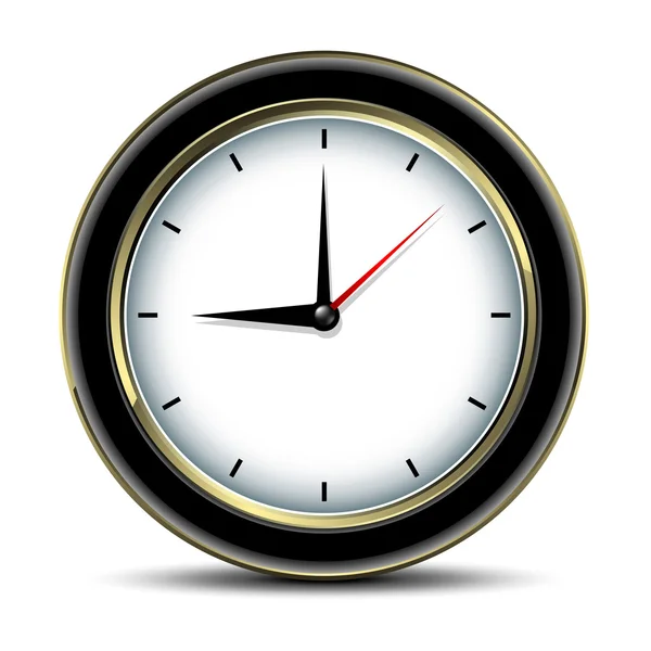 Horloges icône détaillée — Image vectorielle