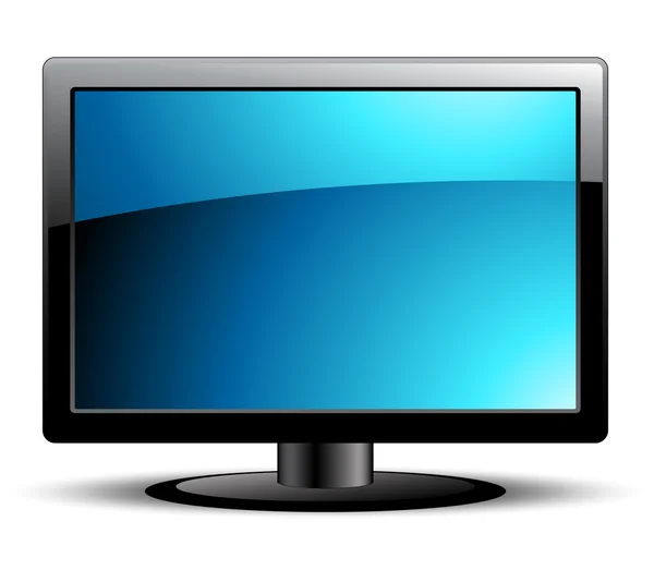 stock vector LCD panel detailed icon