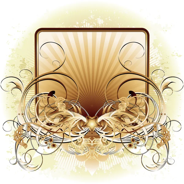 Bouclier ornemental — Image vectorielle