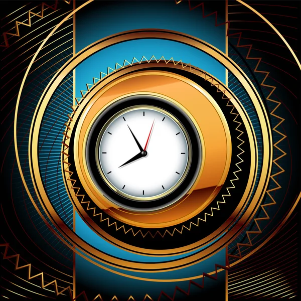 Clocks background — Stock Vector