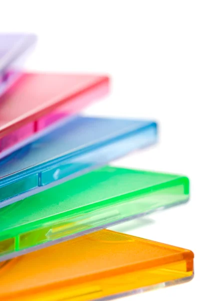 Stack of color boxes — Stock Photo, Image