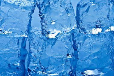 Ice cubes background clipart