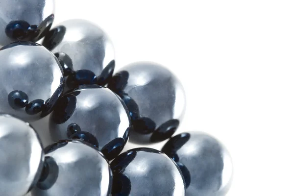 Glass balls with copy space — Stock Photo, Image