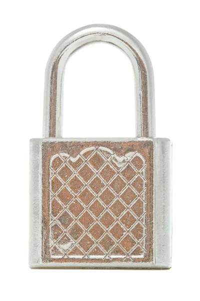 隔离式的安全钢锁 — 图库照片