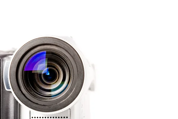 Isolierte minidv-Videokamera — Stockfoto