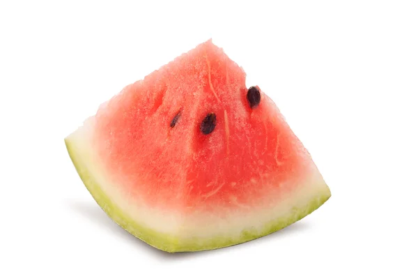 Dreieck Scheibe Wassermelone — Stockfoto