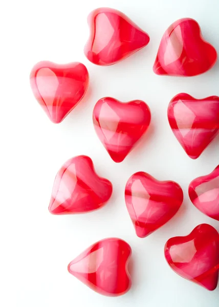 Spa oil hearts — Stock Photo, Image