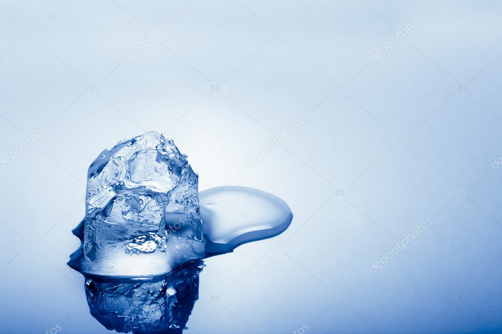 One cold ice cube