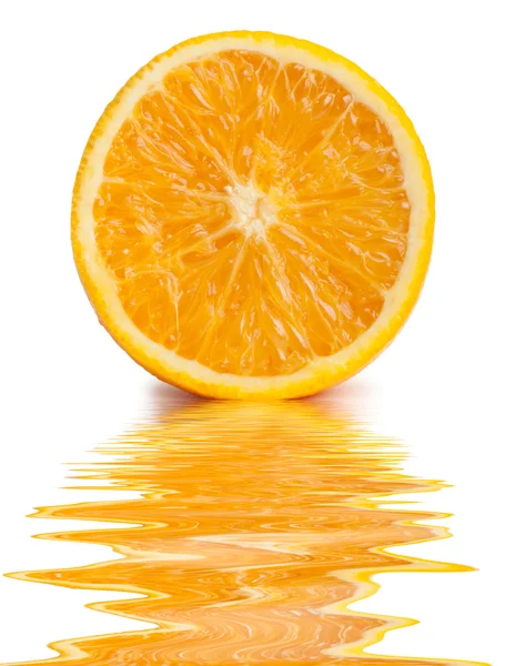 Połówką pomarańczy — Zdjęcie stockowe
